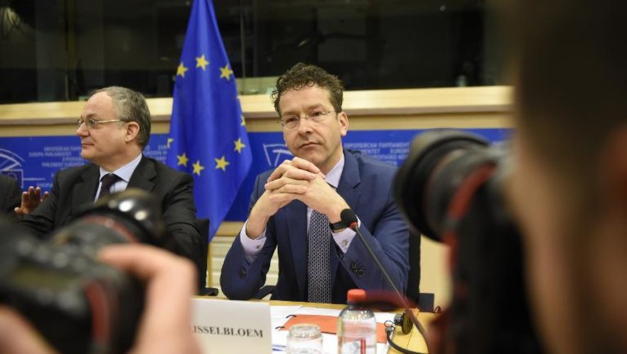 Le président de l'Eurogroupe Jeroen Dijsselbloem le 24 février 2015 à Bruxelles