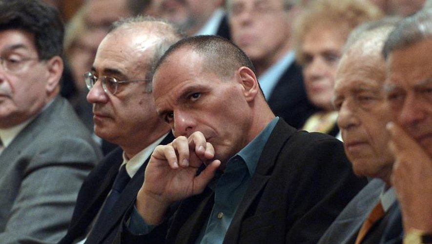 Le ministre grec des Finances Yanis Varoufakis le 26 février 2015 à Athènes