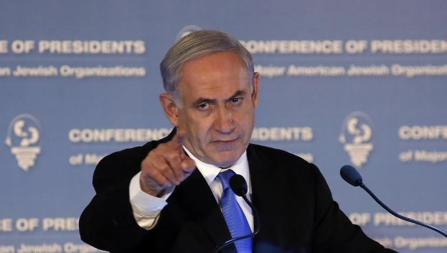Le Premier ministre israélien Benjamin Netanyahu à Jérusalem le 16 février 2015