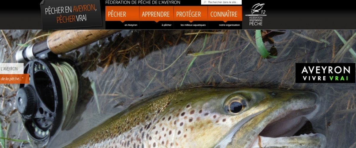 La règlementation de la pêche de la truite en Aveyron.