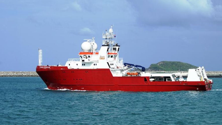 Le navire d'exploration australien Fugro le 29 septembre 2014 à Sidney