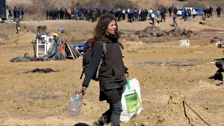 Une quarantaine de zadistes ont été évacués hier par 300 gendarmes sur le site de Sivens.
