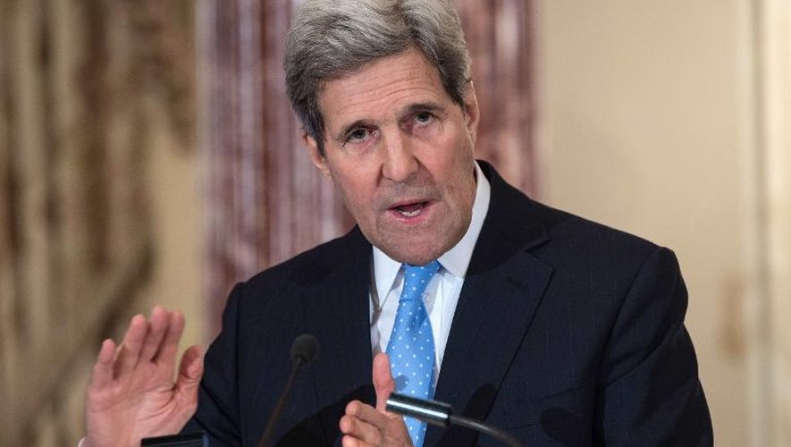 Le secrétaire d'Etat américain John Kerry le 9 mars 2015 à Washington