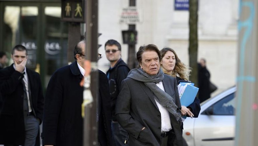 Bernard Tapie le 12 mars 2015 à Paris