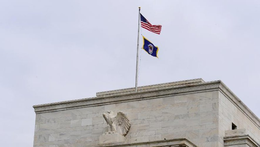 La façade du siège de la Réserve fédérale américaine à Washington, en 2008