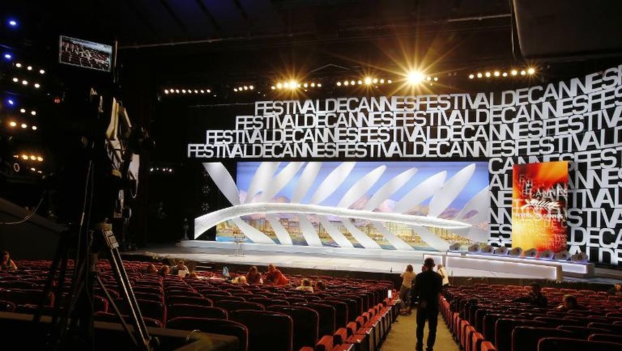 Le Grand Theatre Lumiere le 12 mai 2014 à Cannes