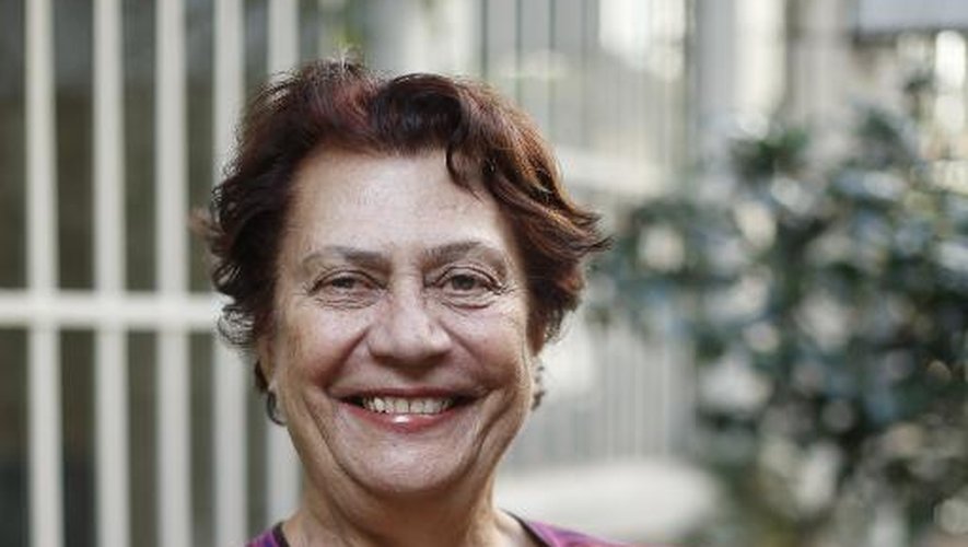 L'écrivaine brésilienne Ana Maria Machado, le 17 mars 2015 à Paris