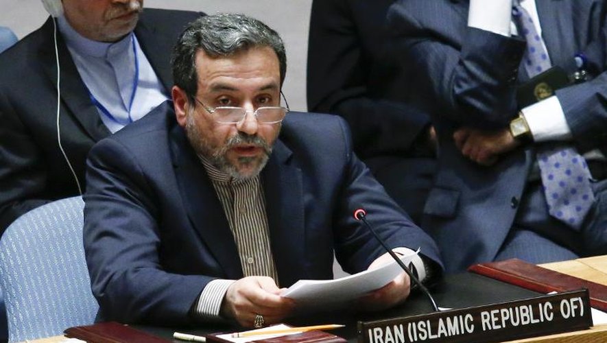 Le vice-ministre iranien des Affaires étrangères Abbas Araghchi au siège des Nations Unies à New York, le 19 septembre 2014