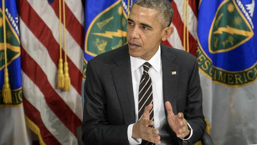 Barack Obama à Washington, le 19 mars 2015