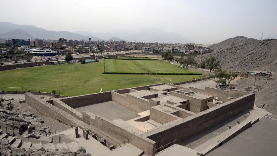 Le site archéologique pré-inca de Puruchuco près de Lima, le 4 mars 2015