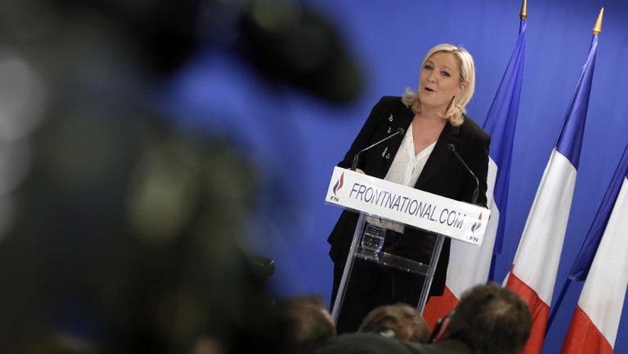 Marine Le Pen à Nanterre