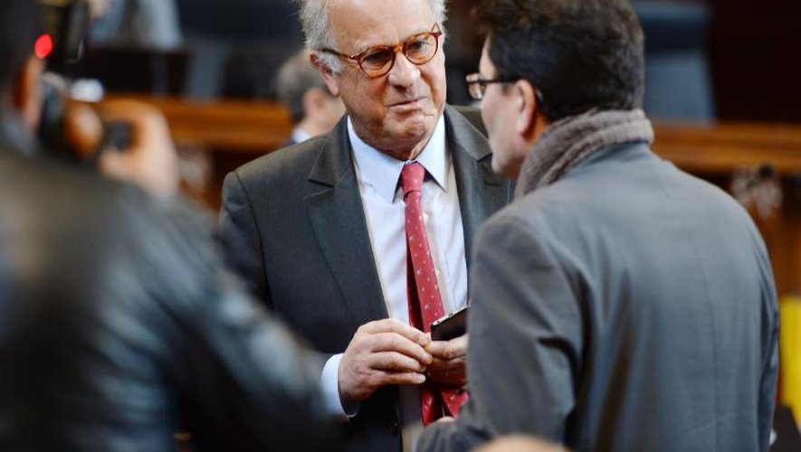 Patrice de Maistre à son arrivée le 23 mars 2015 au tribunal à Bordeaux