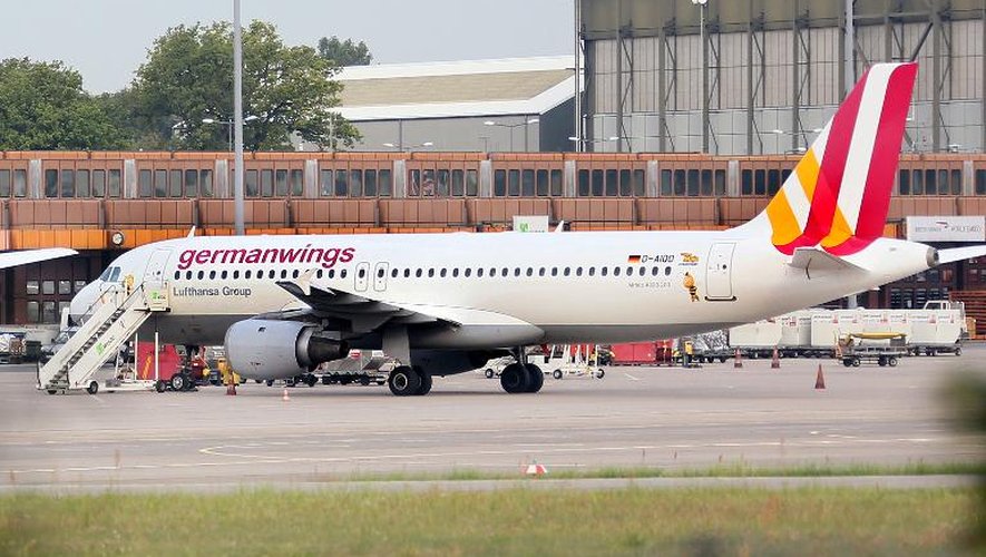 Photo d'archive d'un Airbus A320 de la compagnie Germanwings