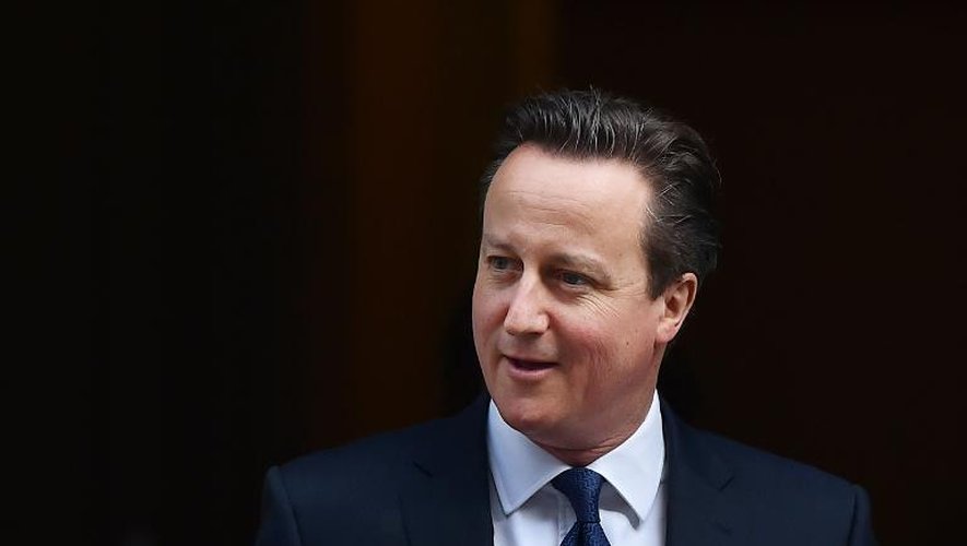 Le Premier ministre David Cameron, le 18 mars 2015 à Londres