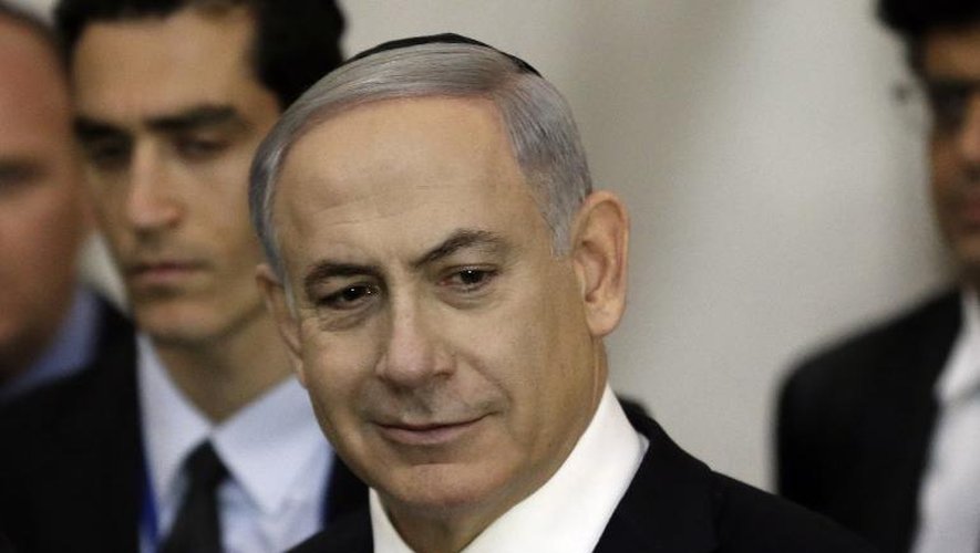 Benjamin Netanyahu à Jérusalem, le 23 mars 2015