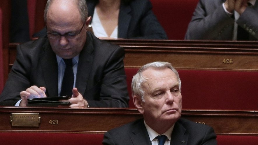 Jean-Marc Ayrault à l'Assemblée, le 10 février 2016