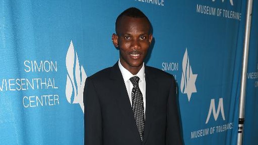 Lassana Bathily au Centre Simon-Wiesenthal à Beverly Hills, en Californie, le 24 mars 201