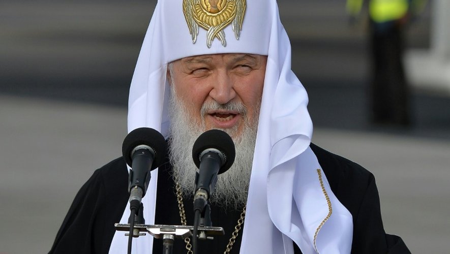 Le patriarche de l'Eglise orthodoxe russe Kirill, à La Havane le 11 février 2016