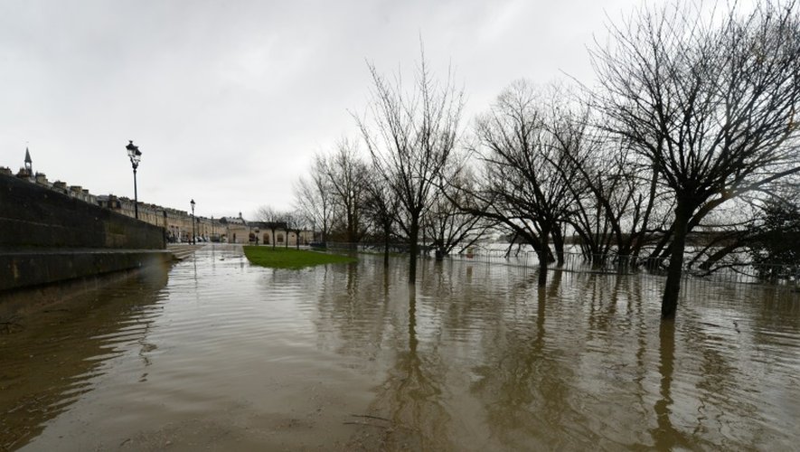 Inondations à Bordeaux le 12 février 2016