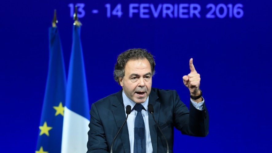 Luc Chatel, le nouveau président du Conseil national des Républicains, le 13 février 2016 à Paris
