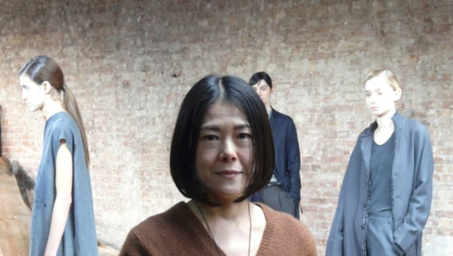 La styliste japonaise Yukari Suda, le 11 février 2016 à New York