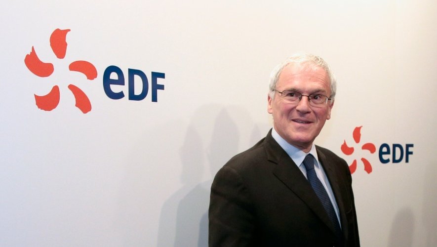 Le PDG d'EDF, Jean-Bernard Lévy, le 16 février 2016 à Paris