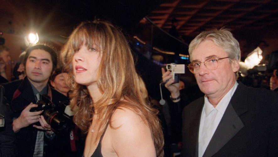 Sophie Marceau et Andrzej Zulawski, le 18 janvier 2000, au Diamonds International Awards à Paris