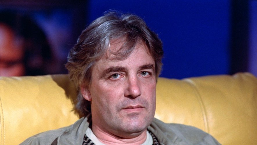 Le réalisateur polonais Andrzej Zulawski, le 14 juin 1988 à Paris, sur le plateau de l'émission télé "Le divan"
