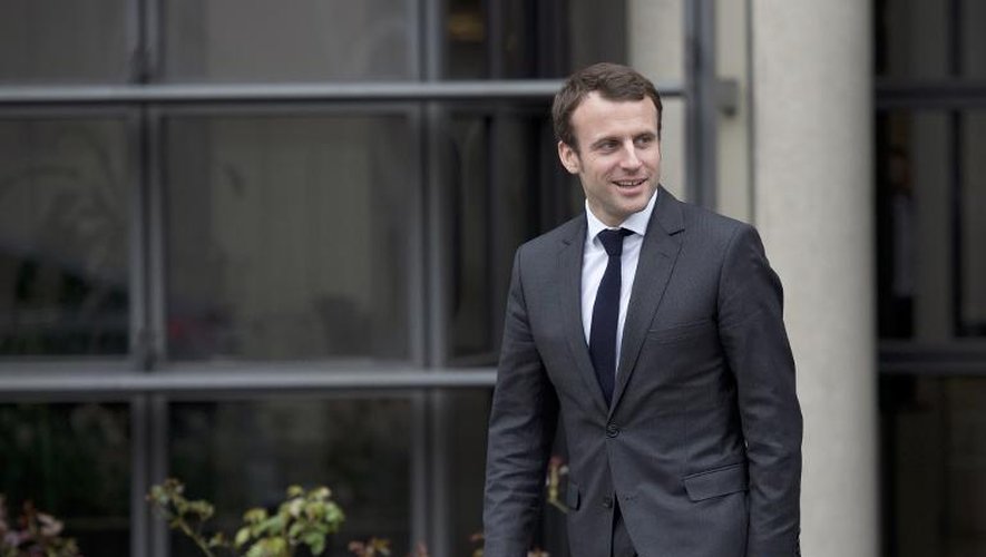 Le ministre de l'Economie, Emmanuel Macron, à Paris, le 30 mars 2015