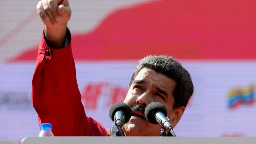 Le président du Venezuela Nicolas Maduro, le 4 février 2016 à Caracas