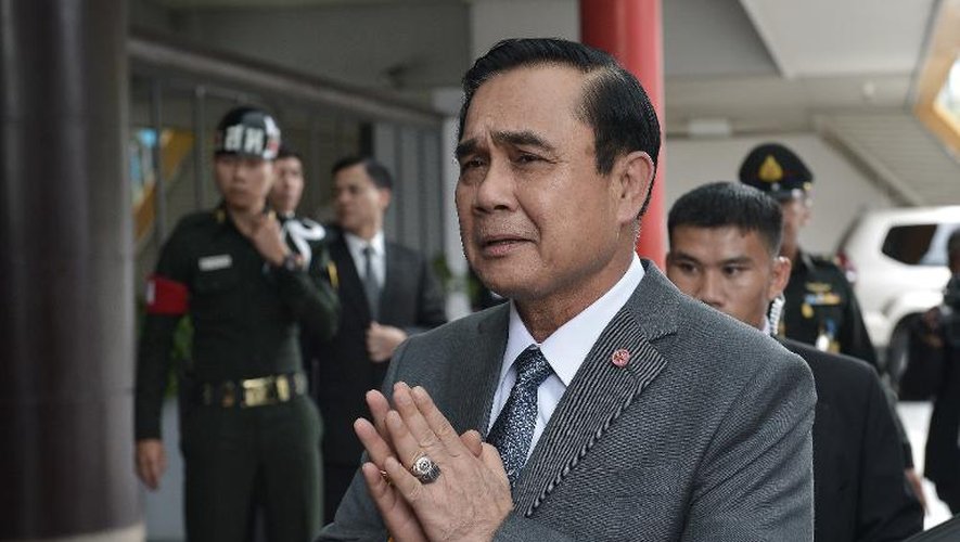Le Premier ministre thaïlandais Prayut Chan-O-Cha le 18 septembre 2014 à Bangkok