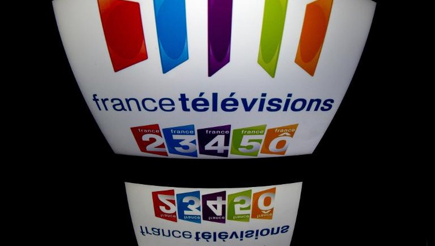 Logo de France Télévisions sur une tablette