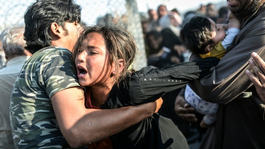 Le photographe de l'AFP Bulent Kilic, basé en Turquie, a obtenu le troisième prix pour ses images de réfugiés syriens à la frontière turque