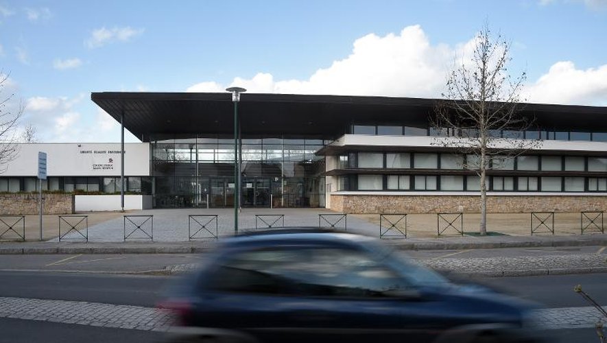 Le collège d'Orgères, près de Rennes, le 31 mars 2015
