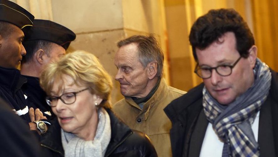 Le docteur Jean-François Sztermer (c) arrive à la Cour d'Appel à Paris, le 2 avril 2015