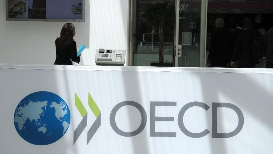 Le siège de l'OCDE à Paris, le 29 mai 2013