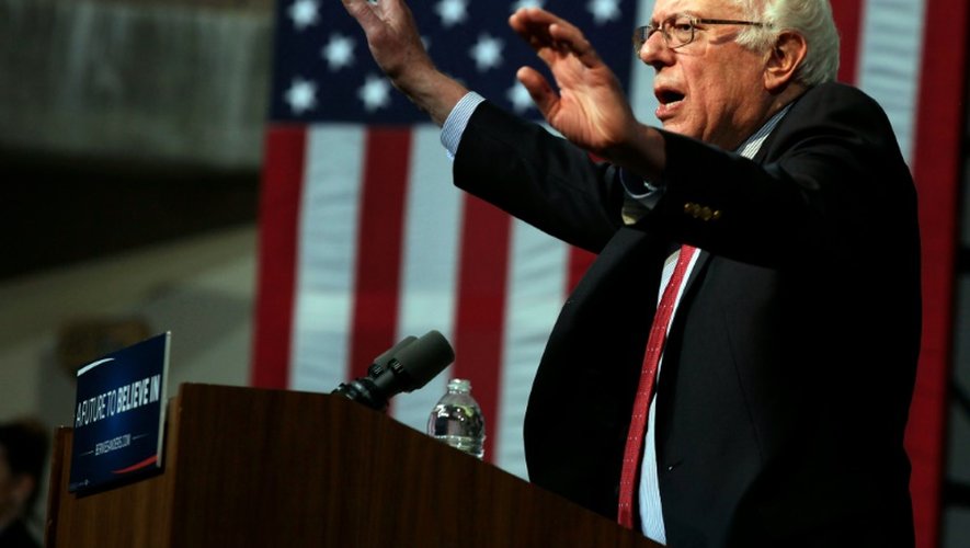 Le candidat à la primaire démocrate Bernie Sanders, à Henderson, dans le Nevada, le 19 février 2016
