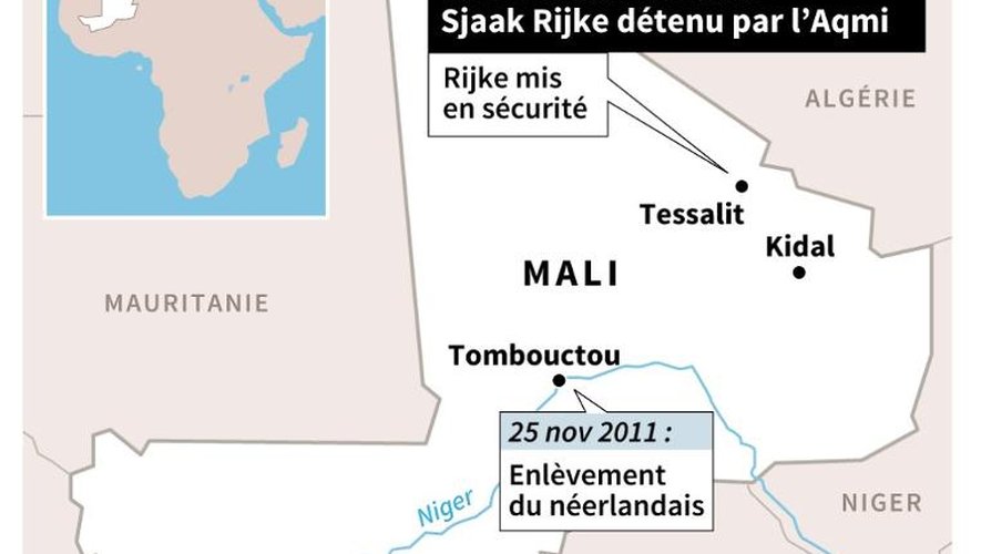 Mali : libération d'un otage néerlandais