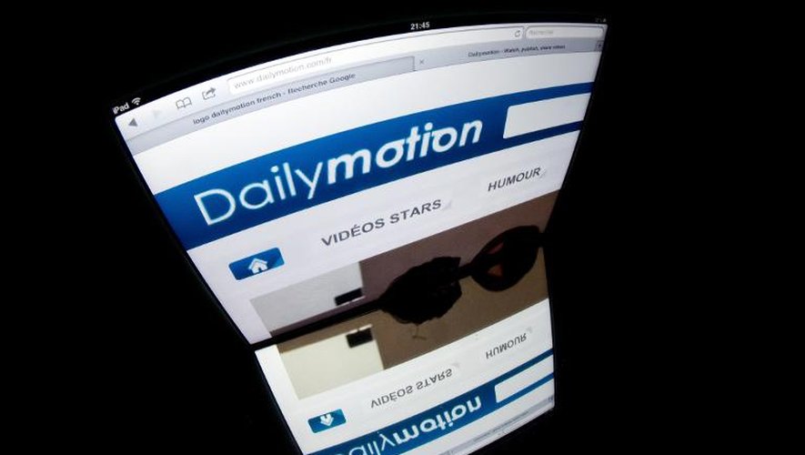 Le logo de la plate-forme de vidéo Dailymotion, en mai 2013