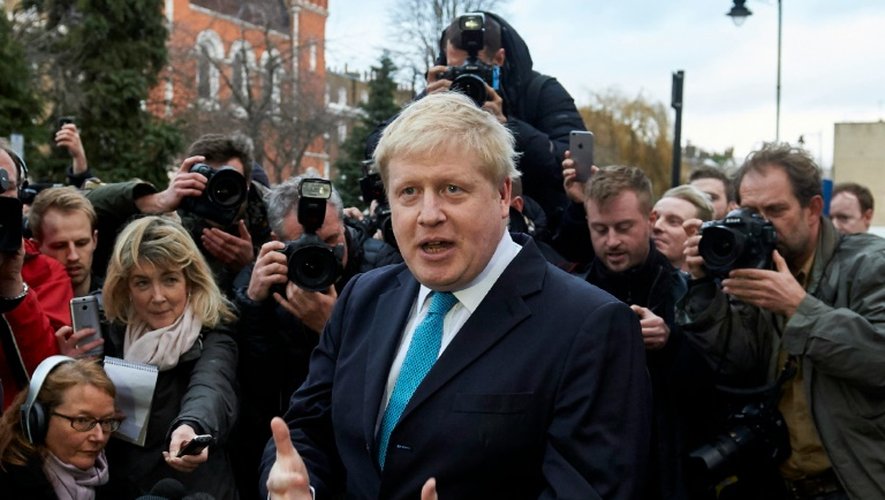 Le maire Boris Johnson le 21 février 2016 à Londres