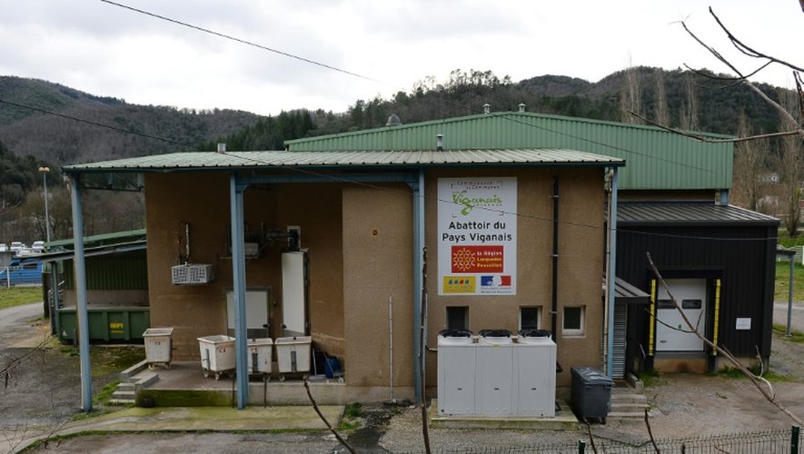 L'abattoir du Vigan, fermé à titre conservatoire par le procureur d'Alès, le 23 février 2016