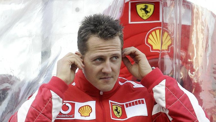 Michael Schumacher en 2006 lors d'un entraînement