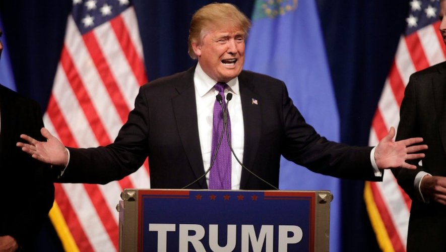 Donald Trump le 23 février 2016 à Las Vegas