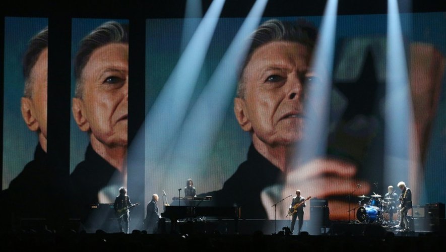 Hommage à David Bowie, le 24 février 2016 à Londres