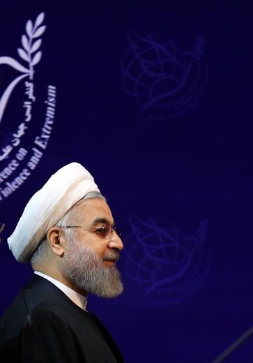 Le président iranien Hassan Rohani le 9 décembre 2014 à Téhéran