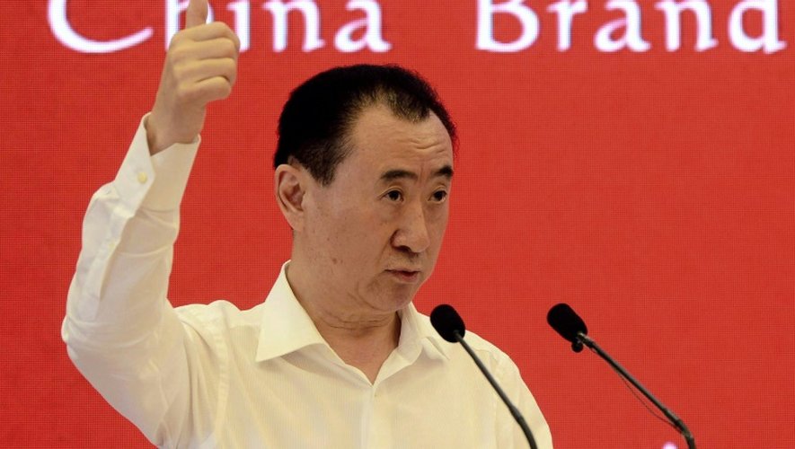 Wang Jianlin, le Chinois le plus riche au monde, le 16 juillet 2015 à Pekin