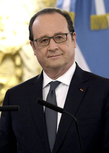 François Hollande à Buenos Aires le 24 février 2016