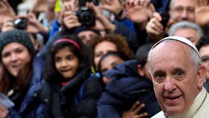 Le pape François le 3 janvier 2014 à Rome