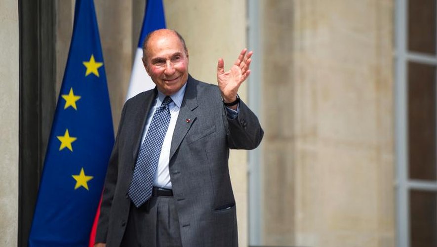 Le sénateur UMP Serge Dassault, le 25 juin 2013 à Paris