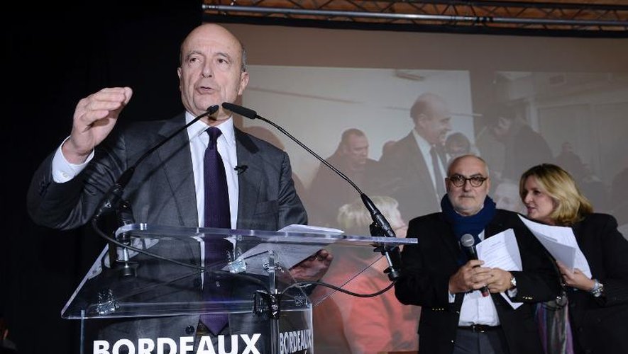 Alain Juppé, le 13 décembre 2013 lance sa campagne pour les Municipales à Bordeaux